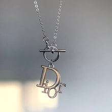 Load image into Gallery viewer, Reworked Dior Toggle Necklace
